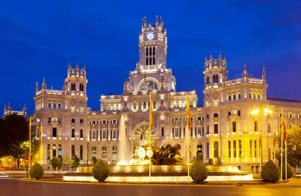 Spanien Palast in Madrid